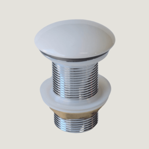 Basin Accessories: 'Pop Up Wastes Gloss  White'