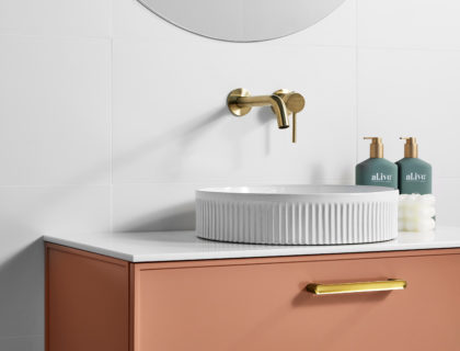 Fluted Circle Basin designer basins