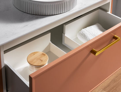 Harmony Vanity custom vanity with basin