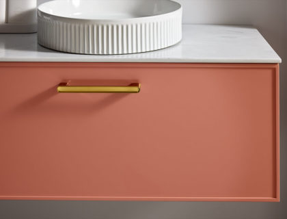 Harmony Vanity custom bathroom cabinet for storage