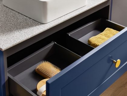 Harmony Duo Vanity custom vanity with basin