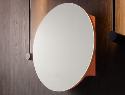 Luna Mirrored Cabinet 