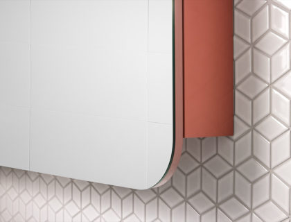 Spectra Mirrored Cabinet 