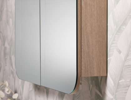 Spectra Mirrored Cabinet designer mirrored cabinet