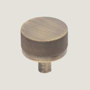 Handles: 'Bellevue Knob Antique Brass'