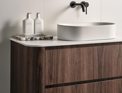 Arlo Duo Vanity custom vanity with basin