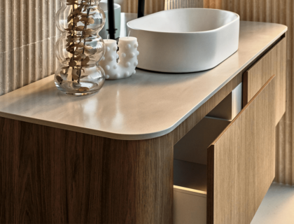 Arlo Vanity custom vanity with basin