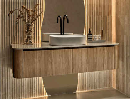 Arlo Vanity custom bathroom cabinet for storage