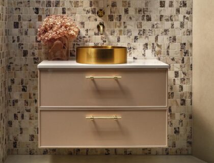 Harmony Duo Vanity custom bathroom cabinet for storage